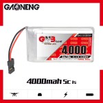 Hot Sales GAONENG GNB 4000mah 1S 5C 10C 3.7V JR Connector RC LiPo Battery for Sanwa M17 Transmitter Receiver